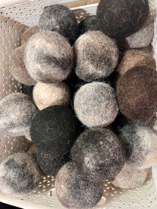 Alpaca Wool Dryer Balls 100% Natural