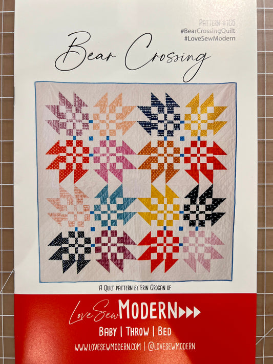 Bear Crossing Quilt Pattern