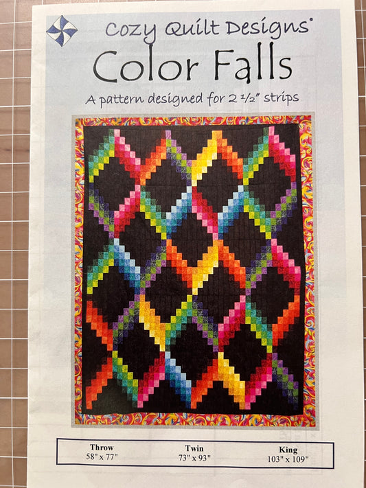 Color Falls Quilt Pattern