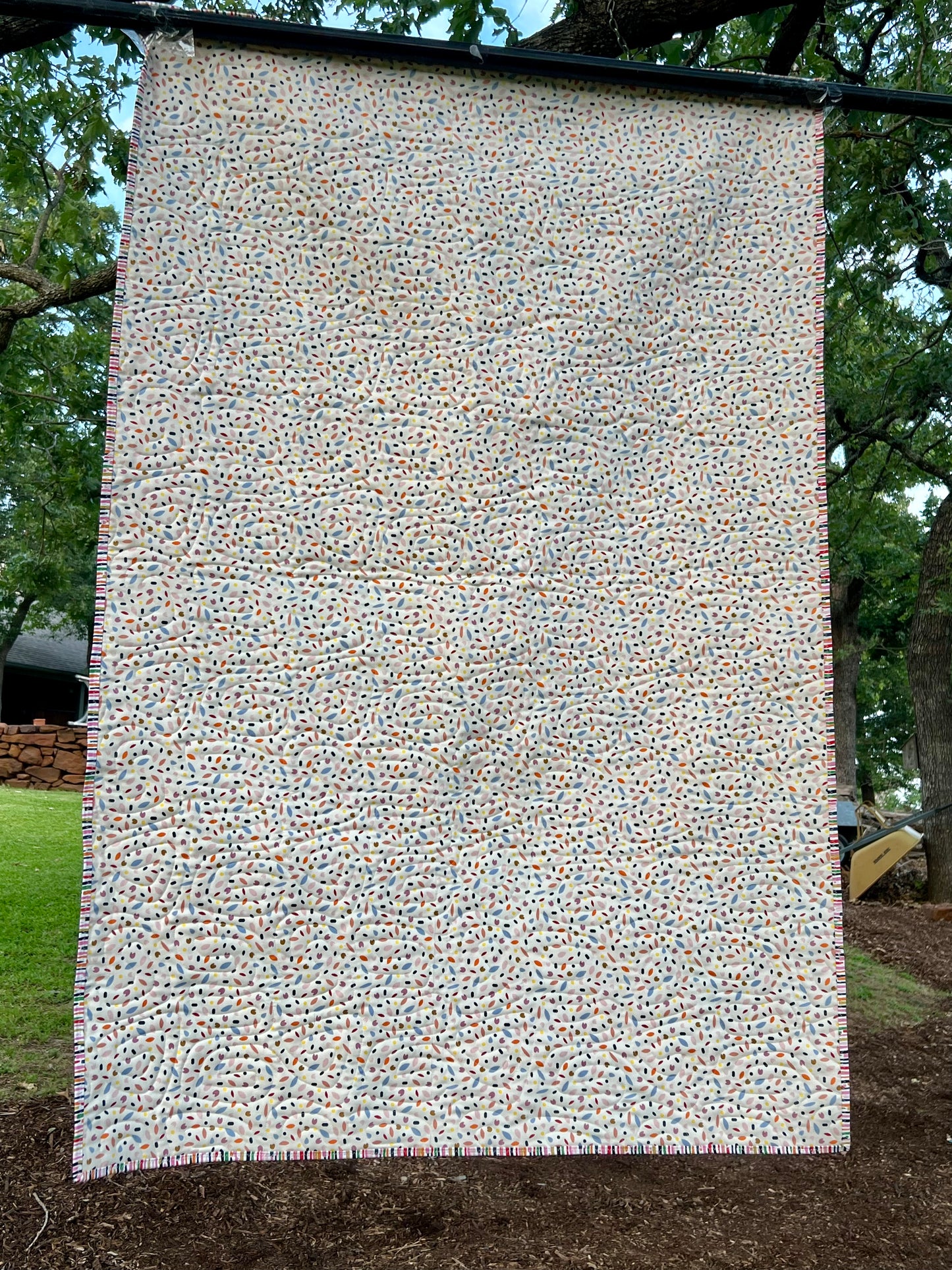 Handmade Savannah Dreams Quilt; 40 x 60"