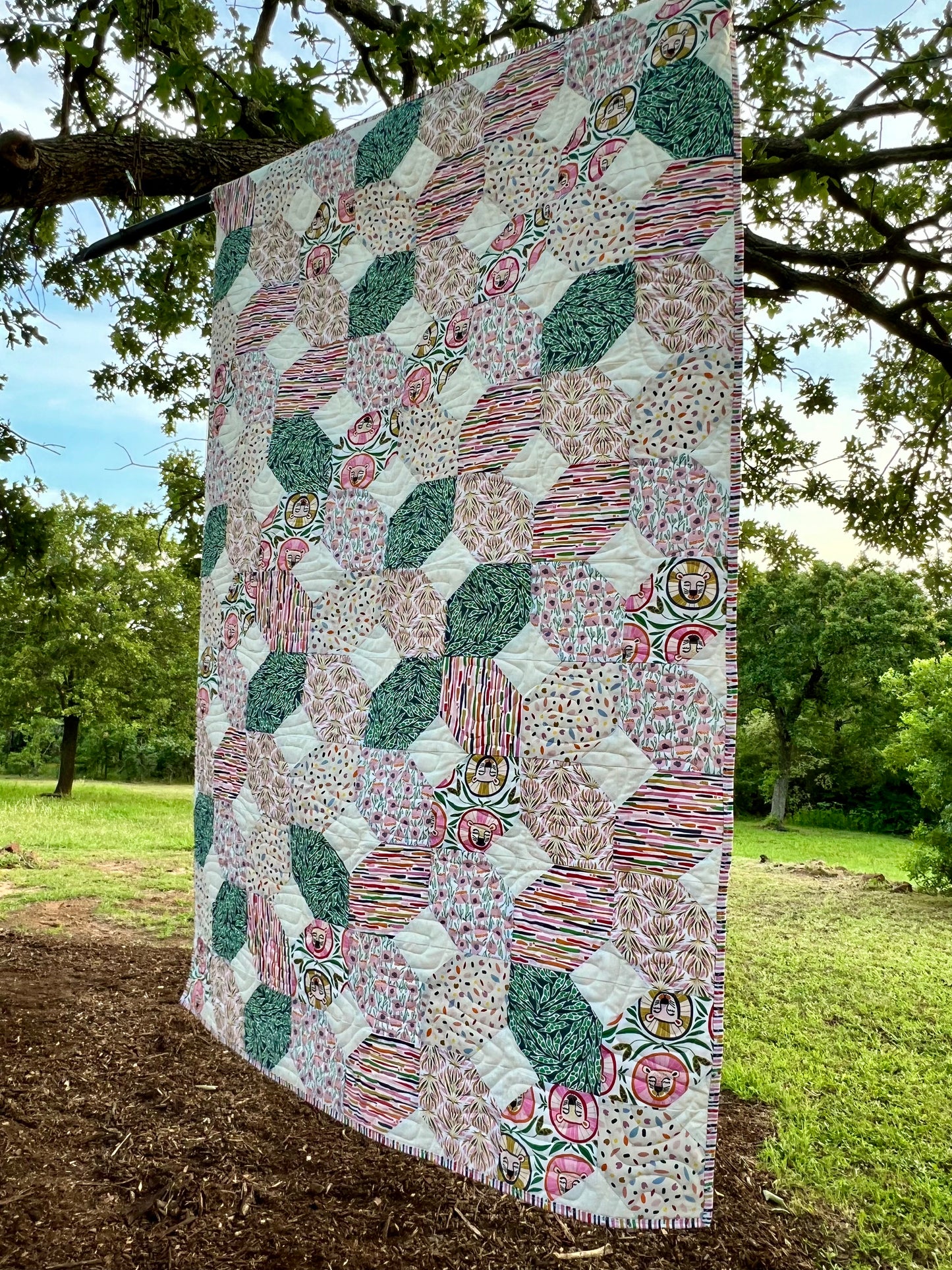 Savannah Dreams Quilt Kit; Cloud9 Fabrics; 40 x 60"