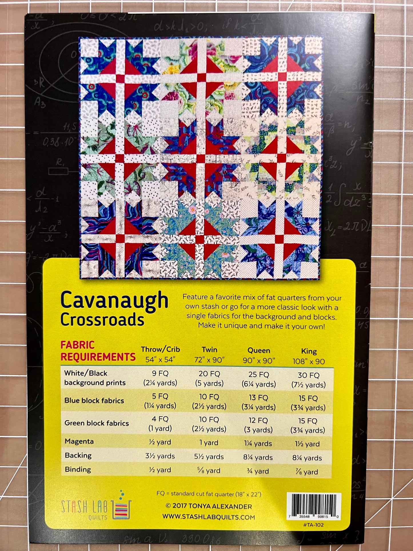 Cavanaugh Crossroads Quilt Pattern