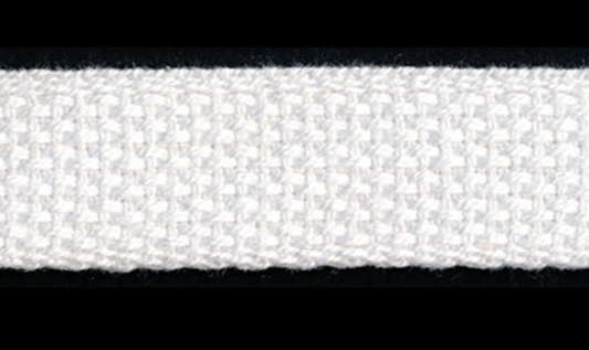 Cotton Webbing 1": White