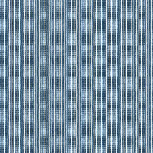 Tilda- Creating Memories Tiny Stripe Blue Fabric 160070