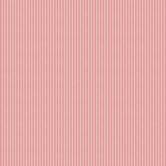 Tilda- Creating Memories Tiny Stripe Pink Fabric 160063