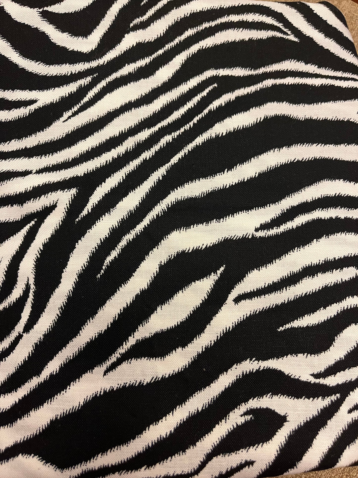 Bargain Bin Fabric: Zebra Print 2.5 yards- MB